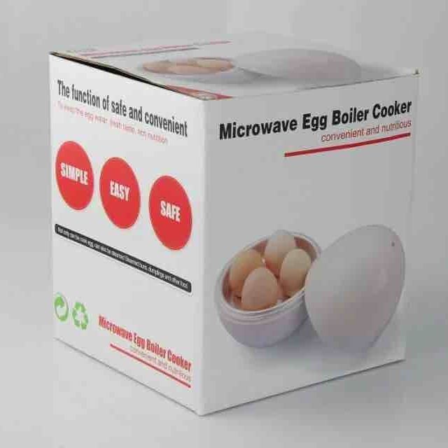 4-Egg Microwave Egg Steamer & Boiler