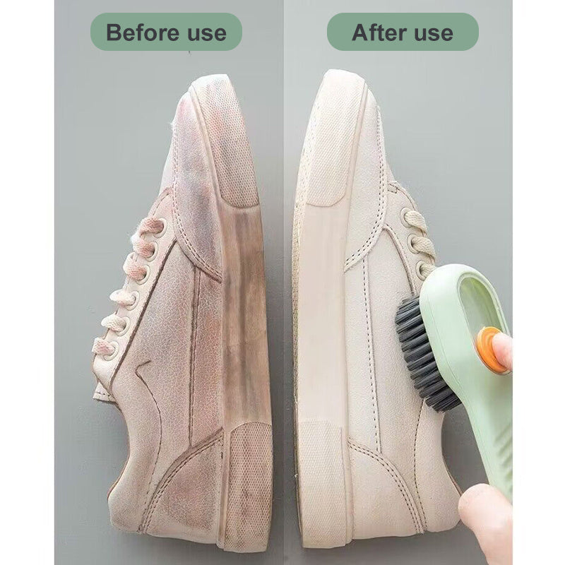 Automatic Liquid‑Dispensing Deep‑Cleaning Shoe Brush