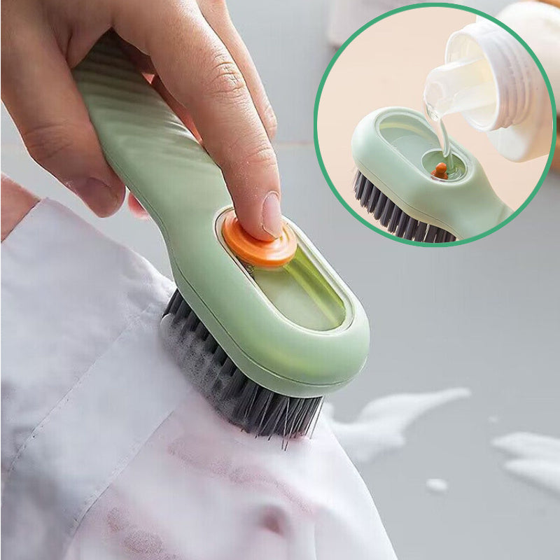 Automatic Liquid‑Dispensing Deep‑Cleaning Shoe Brush
