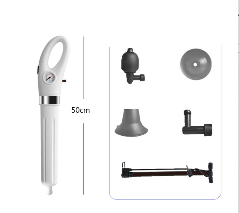 High‑Pressure Air Drain Blaster Gun - Toilet Plunger