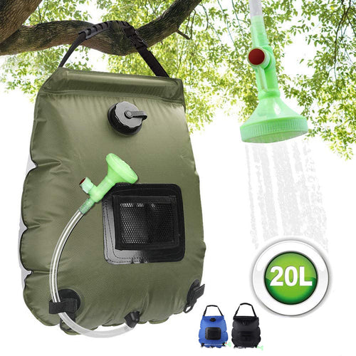20 L Solar Camping Shower - Bath Water Bag