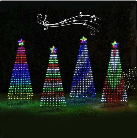 Multi‑Color Animated Outdoor LED Christmas Tree Lights