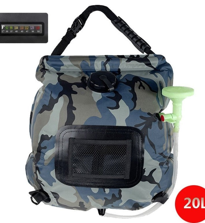 20 L Solar Camping Shower - Bath Water Bag