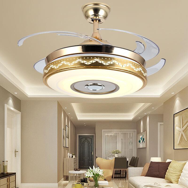 Intelligent Living Room Fan Light – Smart Home Ceiling Fan

