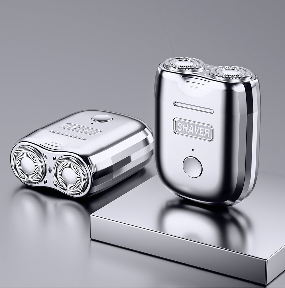 USB-Rechargeable Mini Electric Shaver for Men - Rechargeable