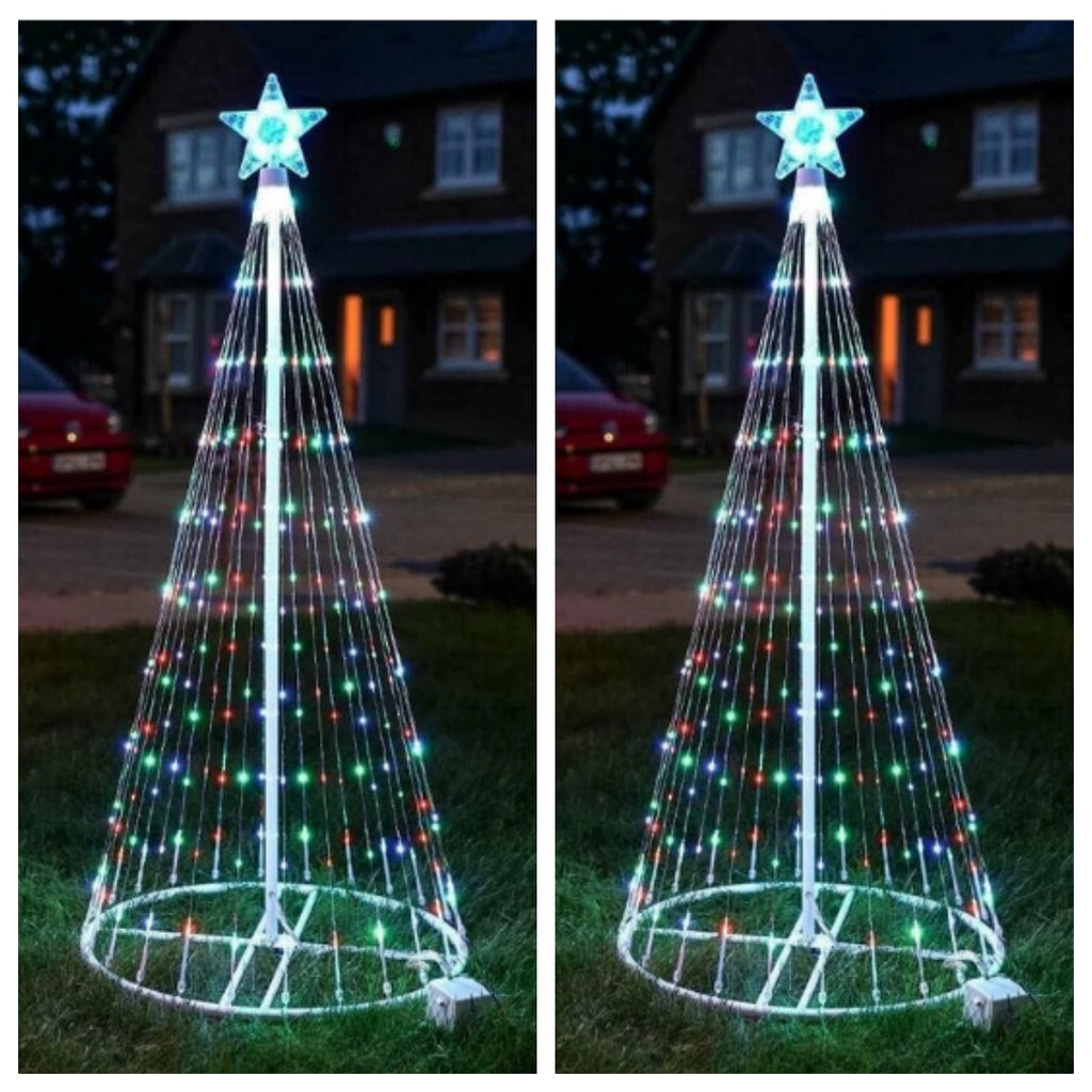Multi‑Color Animated Outdoor LED Christmas Tree Lights