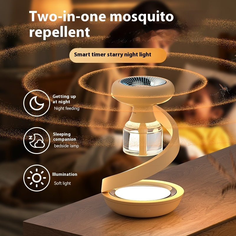 Mosquito Killing Lamp Intelligent Timing Two-in-one Spiral Electric Heating Repellent