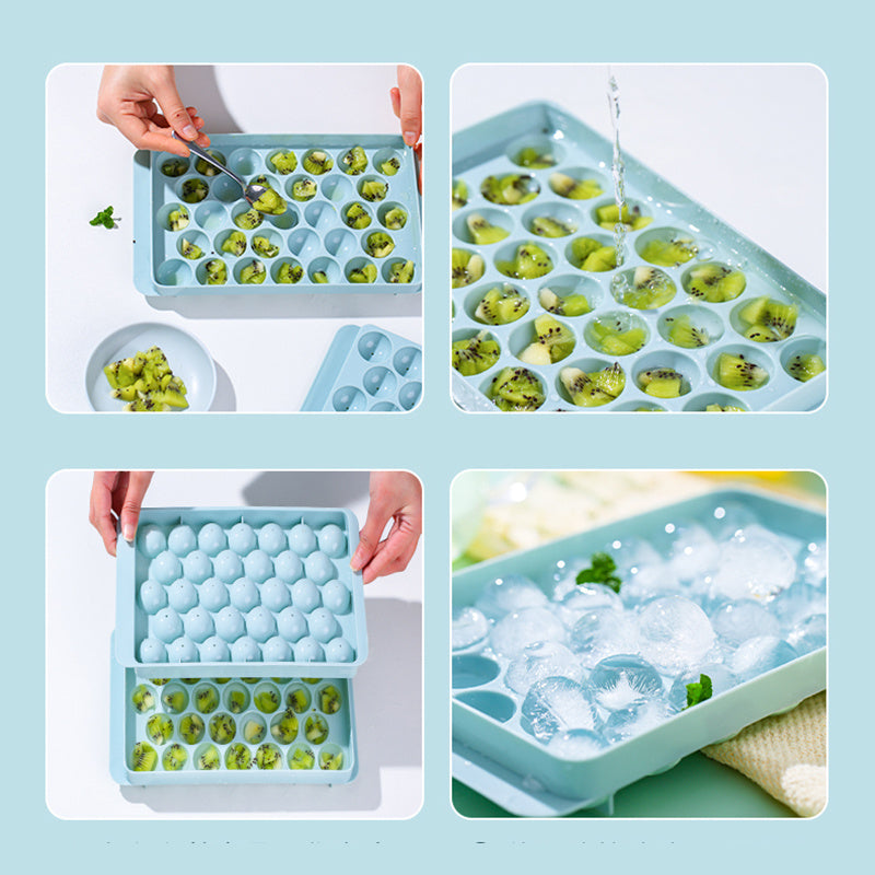 Round Ball Ice Cube Tray – 3D Sphere Ice Mould