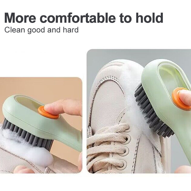 Automatic Liquid‑Dispensing Deep‑Cleaning Shoe Brush