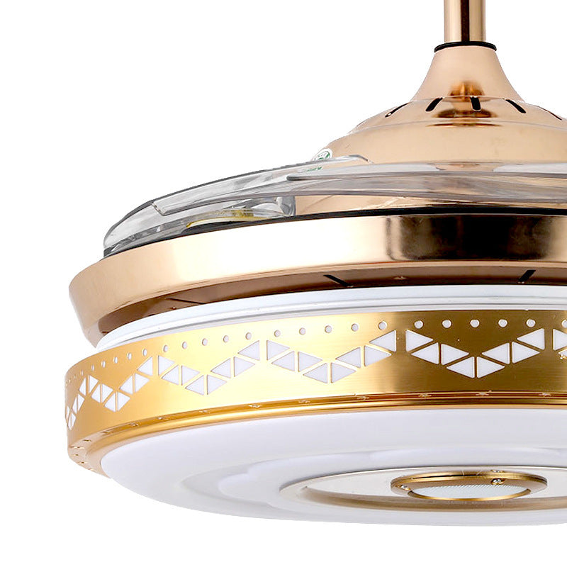 Intelligent Living Room Fan Light – Smart Home Ceiling Fan

