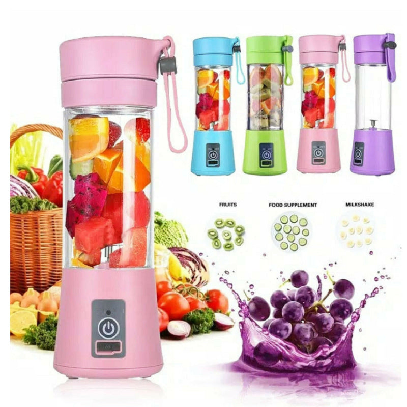USB-Rechargeable Portable Blender – Mini Juicer for Fruits