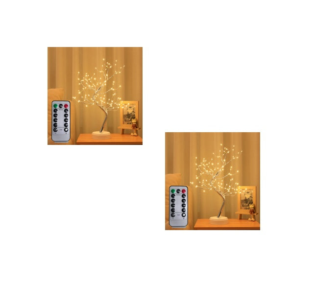 Starry Sky LED Copper‑Wire Tree Lamp – Multi‑Color Decorative Light